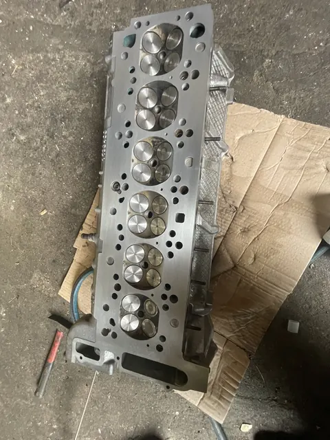 Engine repair — cylinder head after machining